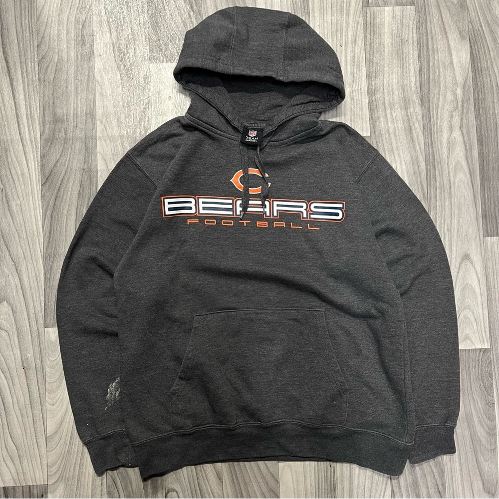 Bears Football Grey Hoodie